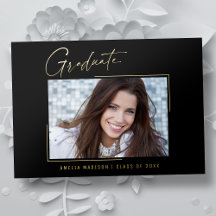 Modern Minsta unika Bläck-Student-skriptkort