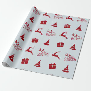 Modern minsta vintergåva från god jul presentpapper