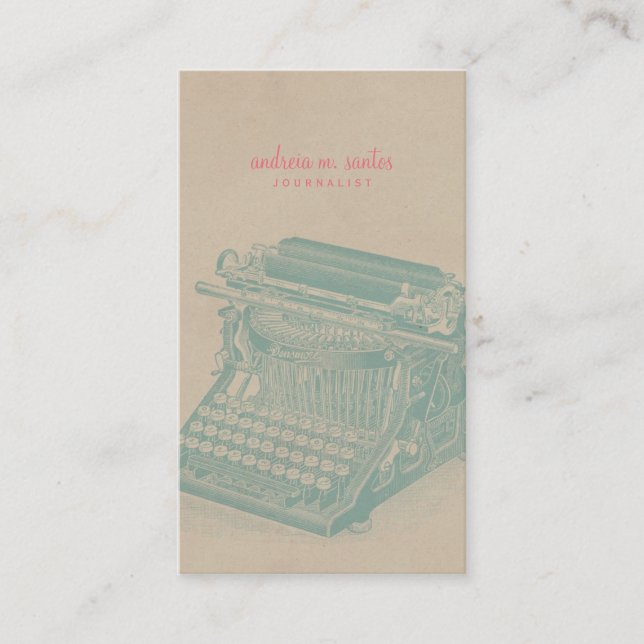 Modern Mint för coola för Visitkort (Framsida)