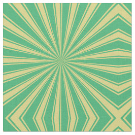 Modern Mint Sol Ray Mönster Tyg