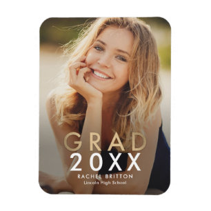 Modern Mix Studenten Announcement Magnet