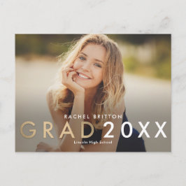 Modern Mix Studenten-vykort för meddelande Vykort