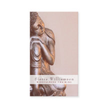 Modern mjuk Mauve Mindfulness som läker Buddha