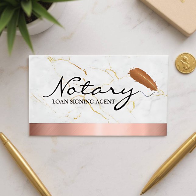Modern Mobil Notariatsservice Anpassningsbar Kort (Modern Customizable Card - Front)