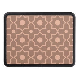 Modern Mocha Mousse Dusty Rosa Geometric Shape Dragkroksskydd