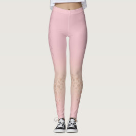 modern mode rosa leggings
