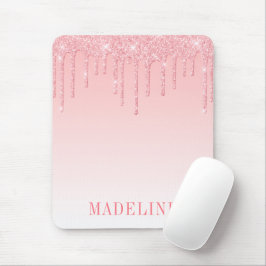 Modern Mode Trendig Rosa Glans Dopp Musmatta