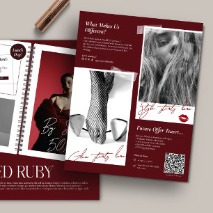 Modern Moderebutik Flyer