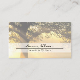 Modern moderiktig livlagledarementor visitkort