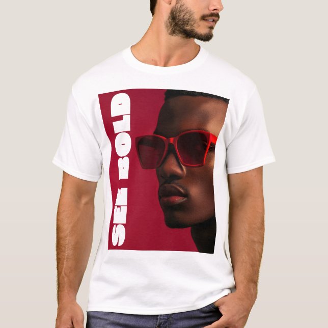 Modern Modetkonst T Shirt (Framsida)