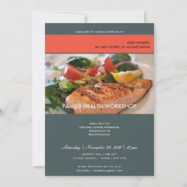 MODERN MODIG FOTO GRÅ WORKSHOP-INVITATION TILL EVE INBJUDNINGAR