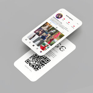 Modern Möhippa Boutique Bröllopsfixaren Instagram Visitkort