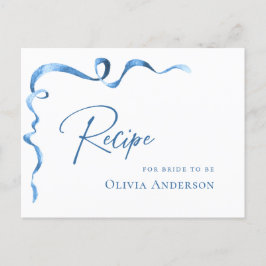 Modern Möhippa för blå Hand plockade-fält Vykort