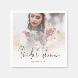 Modern Möhippa för fotoöverlägg Pappersservett