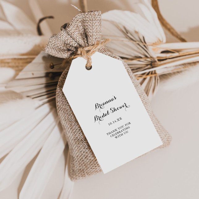 Modern Möhippa för kalligrafi Presentetikett (Skapare uppladdad)