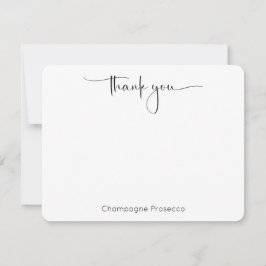 Modern Möhippa för Pickleball-skript Tack Kort