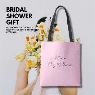 Modern Möhippa för Rosa Tote Bag Tygkasse