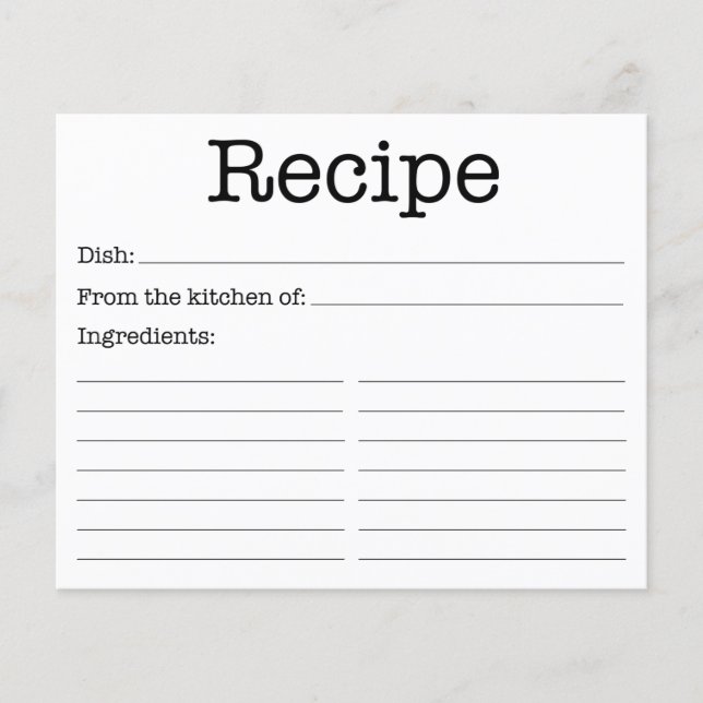 Modern Möhippa-mottagningskort (Framsida)