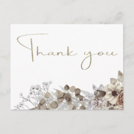 Modern Möhippa Tack Vykort