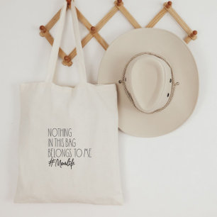 Modern Momlife-citattecken, Moderskap bubbla Tygkasse