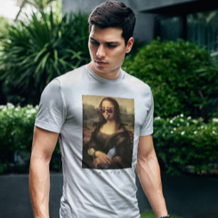 Modern Mona Lisa Party T Shirt