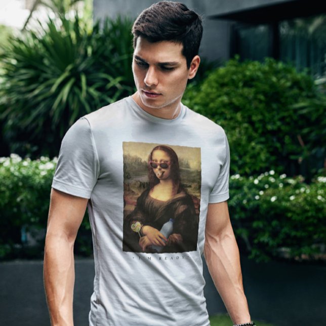 Modern Mona Lisa Party T Shirt (Skapare uppladdad)