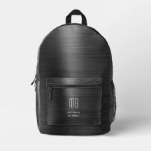 Modern Monogram Black