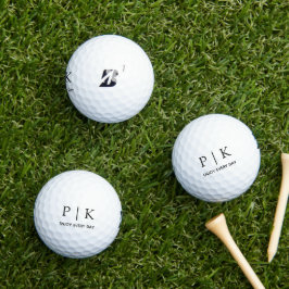 Modern Monogram Bridgestone e6 Golfboll