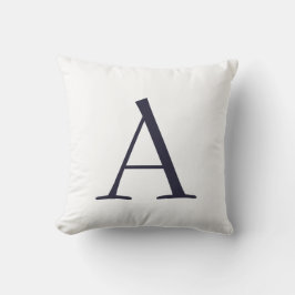 Modern monogram för enkel Elegant - inledande Kudde