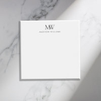 Modern Monogram för enkel Elegant