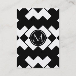 Modern Monogram. för sparre Visitkort