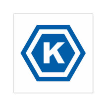 Modern Monogram i Hexagons