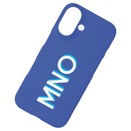 Modern Monogram Initialer Personlig