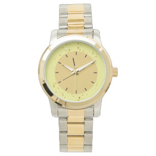 Modern Monogram Manar Silver och Guld Armbandsur