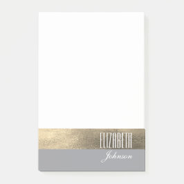 Modern Monogram Post-it Block