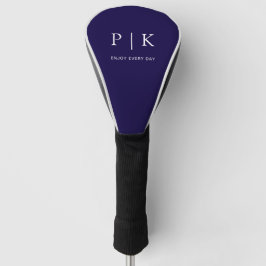 Modern Monogram Premium Golf 