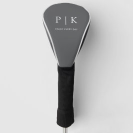 Modern Monogram Premium Golf 