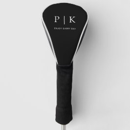 Modern Monogram Premium Golf 