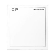 Modern Monogram Professionell Enkel Minimalistisk