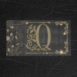 Modern monogram Professionell, maskulin, unik Visitkort
