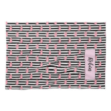 Modern Monogram Rosa Elephants Mönster Strips