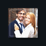 Modern monogramfoto canvastryck<br><div class="desc">Fullt-utfallsfotoduk med en elegant tunn ram och ett 3-brev monogram. Anpassa den med din bröllop-dejt, din familj namn eller valfri text för en vacker och unik biet av väggkonst.</div>