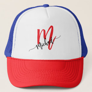 Modern monogramPersonlig Keps