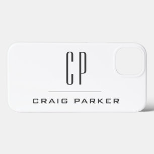 Modern monogramProfessionell - enkel minimal enkel