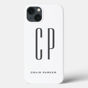 Modern monogramProfessionell - enkel minimal enkel