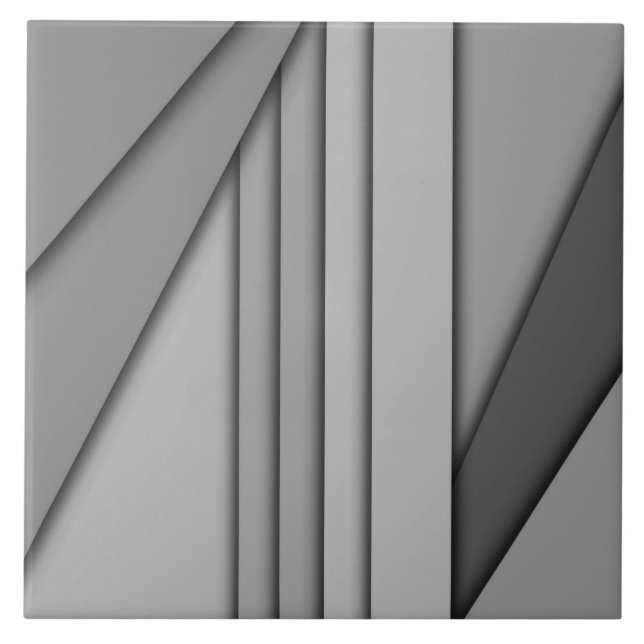 Modern monokrom kakelplatta (Framsidan)