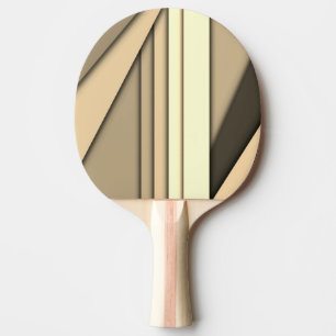 Modern Monokrom Tan Pingisracket