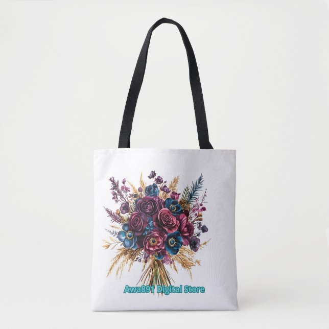 Modern monokulär skuldersäck tygkasse (Framsida)