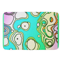 Modern Mönster Art Design Badrumsmatta