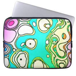 Modern Mönster Art Design Laptop Fodral